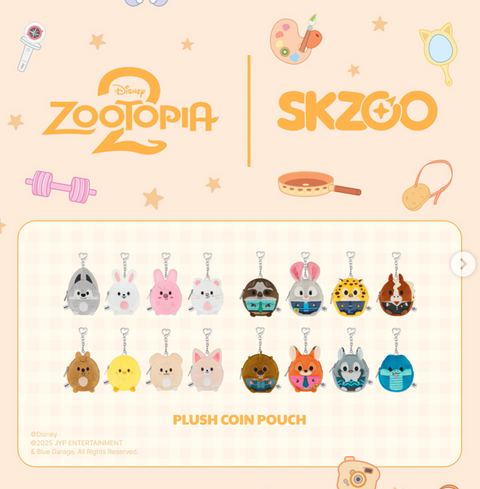 [ZOOTOPIA2 × SKZOO OFFLINE POP-UP IN SEONGSU] OFFICIAL MERCHANDISE (PRE-ORDER)