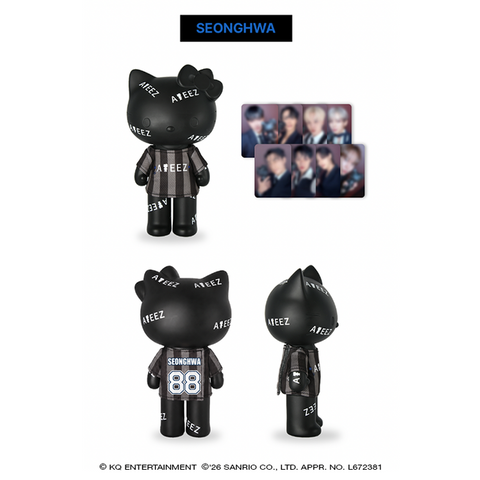 [08/14 ATEEZ JAPAN MD] ATEEZ x HELLO KITTY: BLACK SERIES (PRE-ORDER)