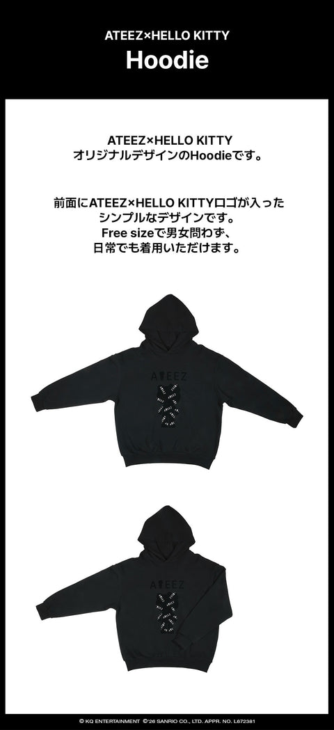 [08/14 ATEEZ JAPAN MD] ATEEZ x HELLO KITTY: BLACK SERIES (PART 2) (PRE-ORDER)