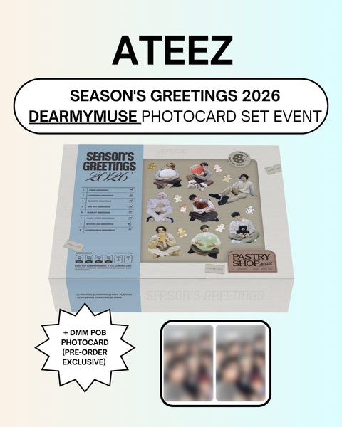 [DEARMYMUSE] ATEEZ - 2026 SEASON'S GREETINGS [PASTRY SHOP] + DMM POB (PRE-ORDER)