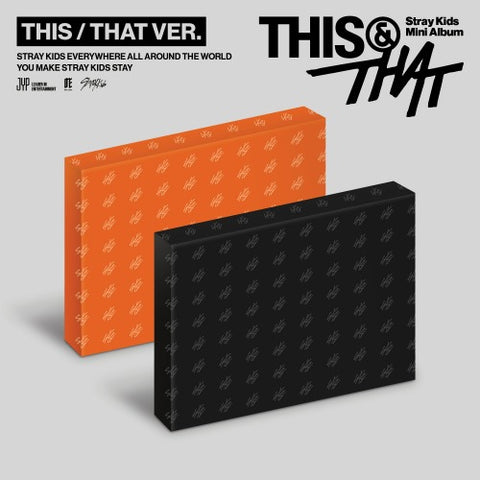 [08/06 DEARMYMUSE PHOTOCARD EVENT] STRAY KIDS - 'THIS & THAT' (THIS / THAT VER.) PRE-ORDER