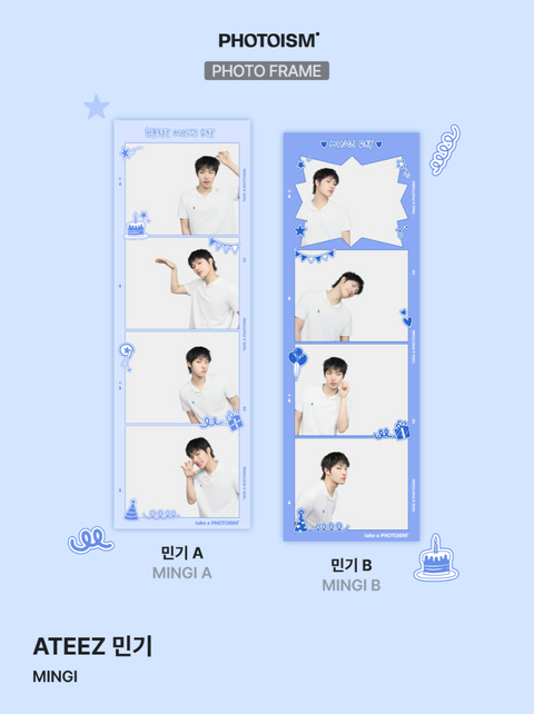 [09/07 PHOTOISM X ATEEZ MINGI Birthday Portrait] ARTIST PORTRAIT (Ver. A or B) (PRE-ORDER)