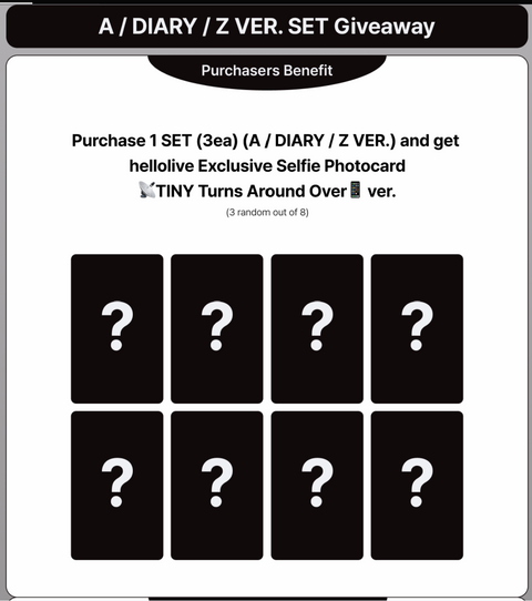 hellolive 3 album purchase benefits