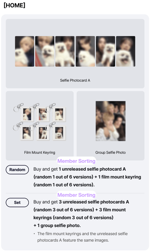 [06/15 WEVERSE PHOTOCARD EVENT] BOYNEXTDOOR - The 1st Studio Album [HOME] (ALBUM ver.) (Random/Set) (PRE-ORDER)