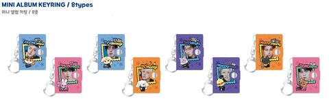 [ANITEEZ IN COLOR] Mini Album Keyring
