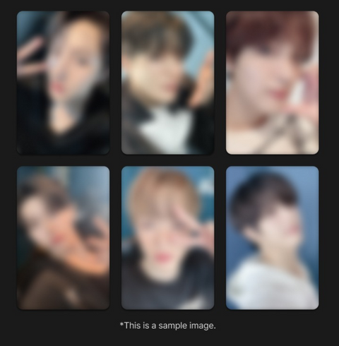 MAKESTAR NCT DREAM random unreleased selfie POB sample, one of six per album