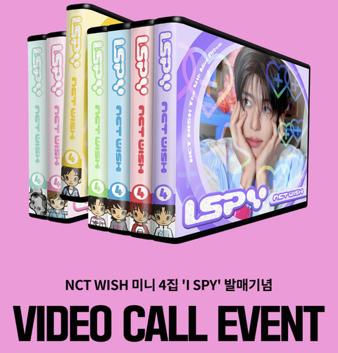 NCT WISH KTOWN4U 10/29 I SPY 1:1 video call event