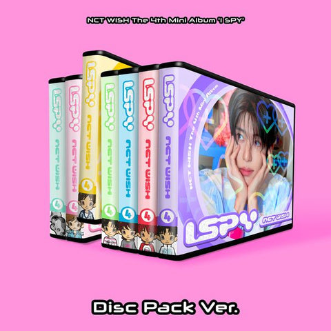 NCT WISH I SPY 4th mini album Disc Pack Ver. album preview