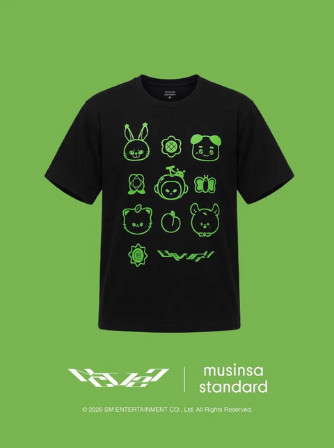 [08/30 MUSINSA x NCT127] NCT127 [BLINGY]: COTTON BALL T-SHIRT (PRE-ORDER)
