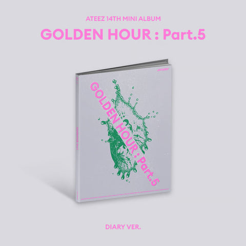 [06/25 MUSICART PHOTOCARD EVENT] ATEEZ - 14TH MINI ALBUM [GOLDEN HOUR : Part.5] (ALBUM / DIGIPACK VER.)(PREORDER)