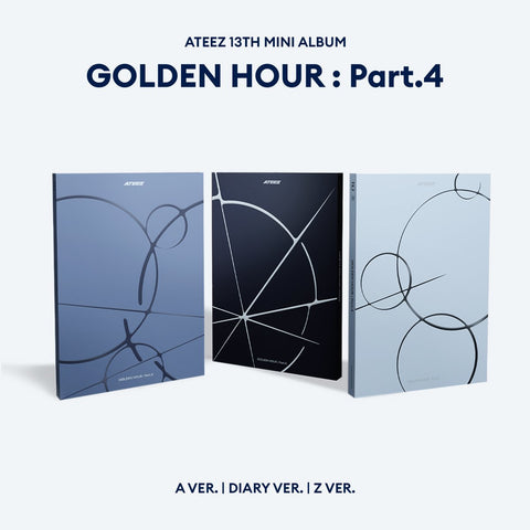 [02/05 YES24 PHOTOCARD EVENT] ATEEZ - 13TH MINI ALBUM [GOLDEN HOUR : Part.4] (ALBUM ver.) (PRE-ORDER)