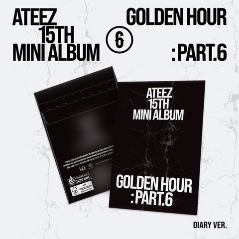 ATEEZ POCAALBUM black DIARY version