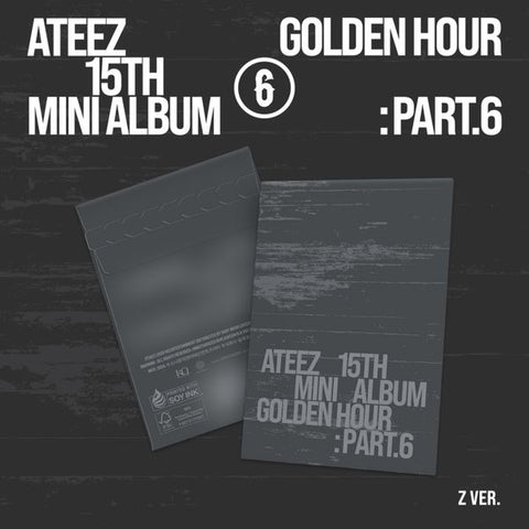 ATEEZ POCAALBUM gray Z version