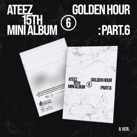 ATEEZ POCAALBUM white A version