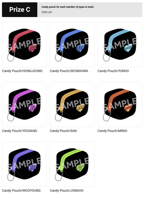 [12/21 ATEEZ JAPAN FANCLUB] 6th Anniversary Blind Box Lucky Draw (PRE-ORDER)