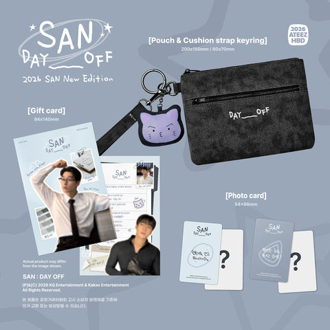 [ATEEZ 2026 BIRTHDAY MD] [SAN]: DAY OFF (PRE-ORDER)