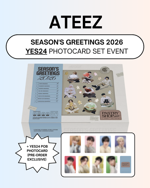 ATEEZ SEASON'S GREETINGS YES24 トレカ ソンファ ATEEZ ソンファ トレカ シーグリ 2026 yes24特典 - メルカリ