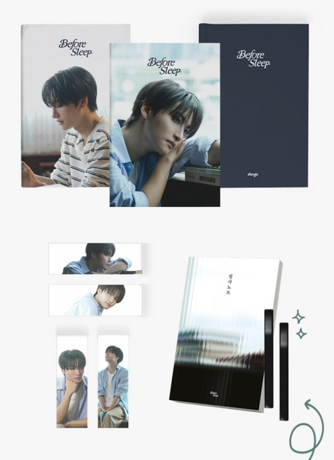 [07/18 DINGO x ATEEZ SEONGHWA] SEONGHWA [BEFORE SLEEP]: POEM BOOK SET (PRE-ORDER)