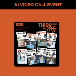 [11/01 FANSSHOP 1:1 VIDEO CALL EVENT] STRAY KIDS - [THIS & THAT] (& VER.) (PREORDER)