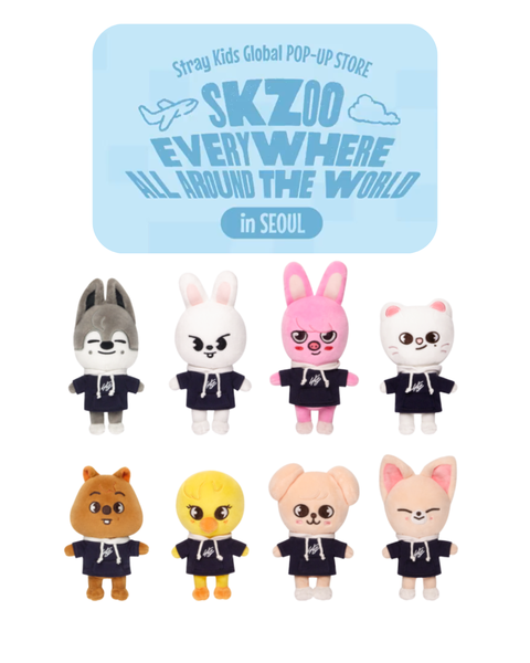 SKZOO Everywhere All Around The World] SKZOO PLUSH MINI Ver