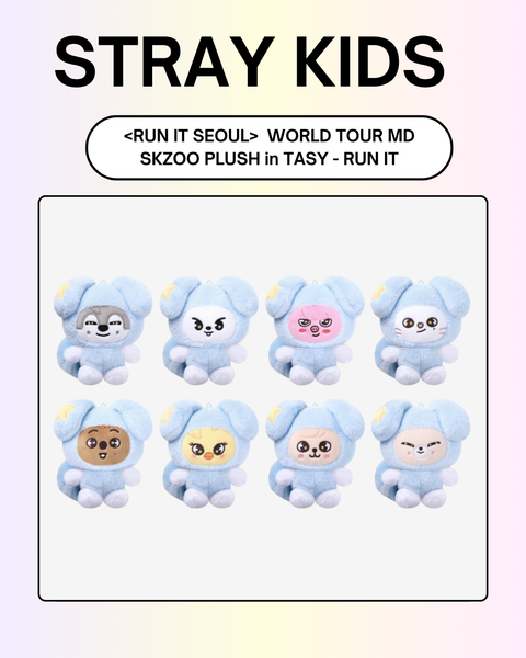 08/05 FANSSHOP × STRAY KIDS] SKZOO Plush in TASY (PRE-ORDER