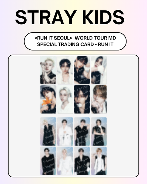 [08/05 FANSSHOP × STRAY KIDS] SPECIAL TRADING CARD  (PRE-ORDER)