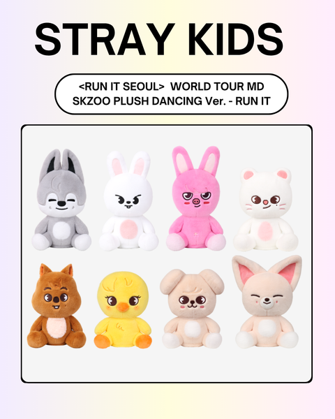 08/05 FANSSHOP × STRAY KIDS] SKZOO PLUSH DANCING Ver. (PRE-ORDER