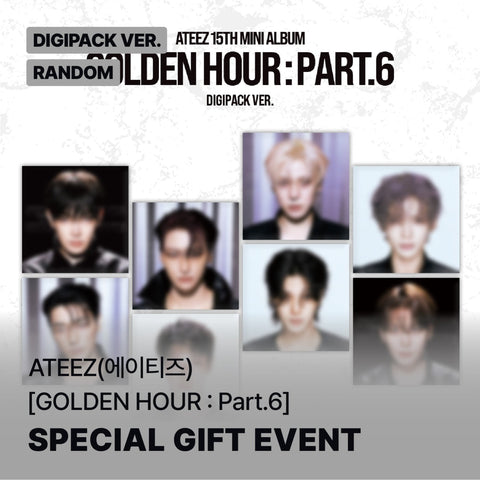 ATEEZ Part 6 DIGIPACK member versions