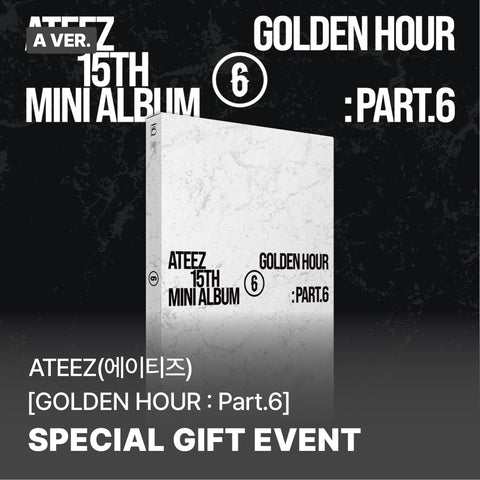 ATEEZ GOLDEN HOUR Part.6 A Ver. official album reference