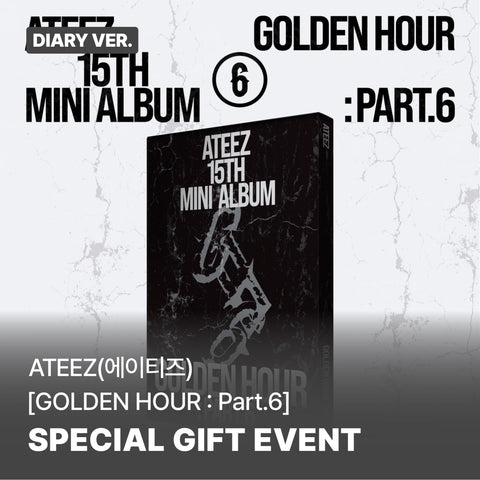 ATEEZ GOLDEN HOUR Part.6 DIARY Ver. official album reference