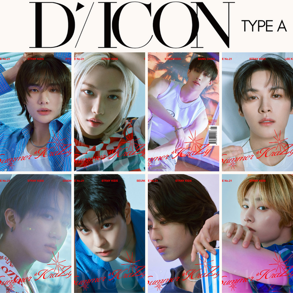 9/20 DICON] DICON VOLUME N°21 STRAY KIDS : (A type) - Summer KraZy