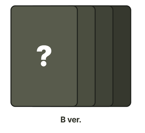 MINIRECORD B Ver. random 1 of 4 mystery applicant photocards