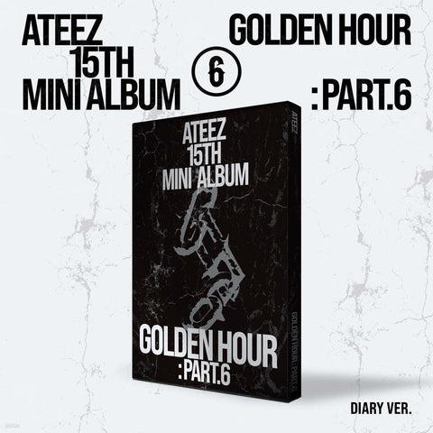 ATEEZ Golden Hour Part.6 DIARY album cover YES24