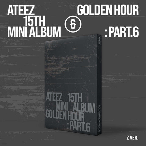 ATEEZ GOLDEN HOUR Part.6 physical main album Z version