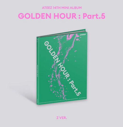 [08/08 NYMUSIC LUCKY DRAW EVENT] ATEEZ - 14TH MINI ALBUM [GOLDEN HOUR : Part.5] (ALBUM VER.) (PREORDER)